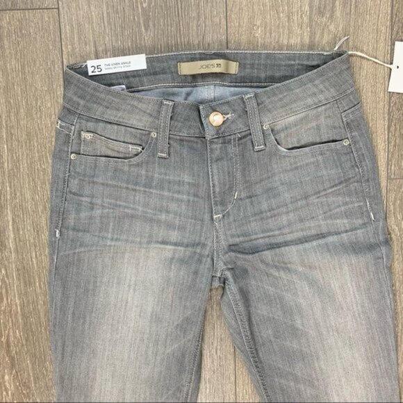 Anthropologie Joes Jeans Women's Skinny Straight leg Jeans Vixen Sassy Grey - Picture 4 of 14